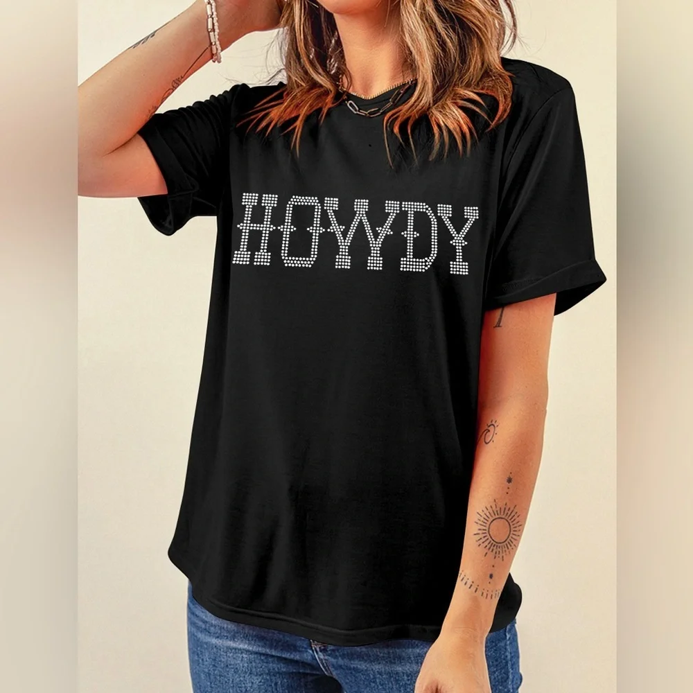 Sequin Howdy Top - Picture 2 of 3